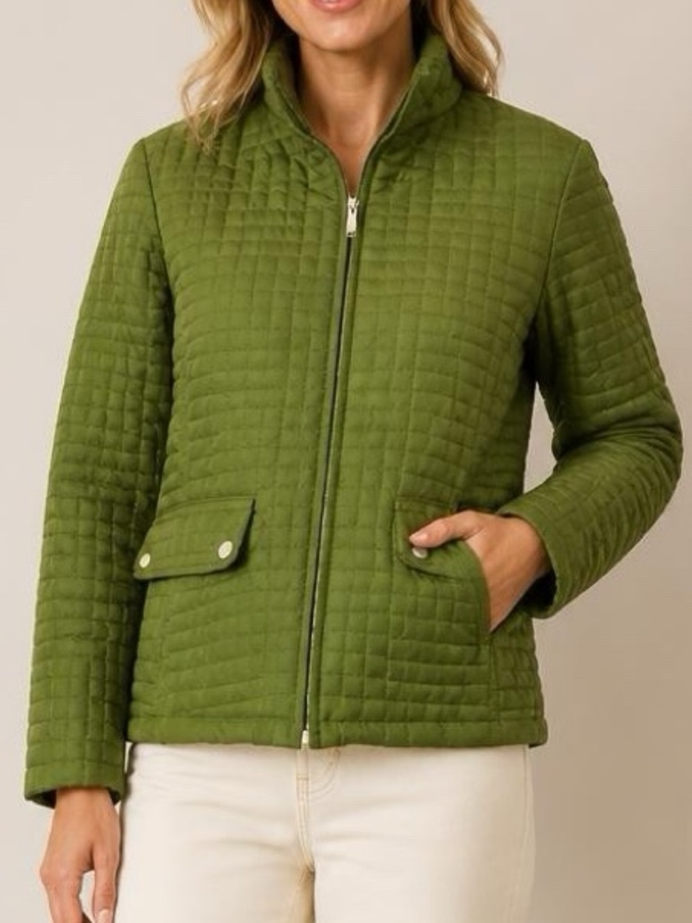 NWOT Jane Ashley Casual Quilted Lightweight Jacket